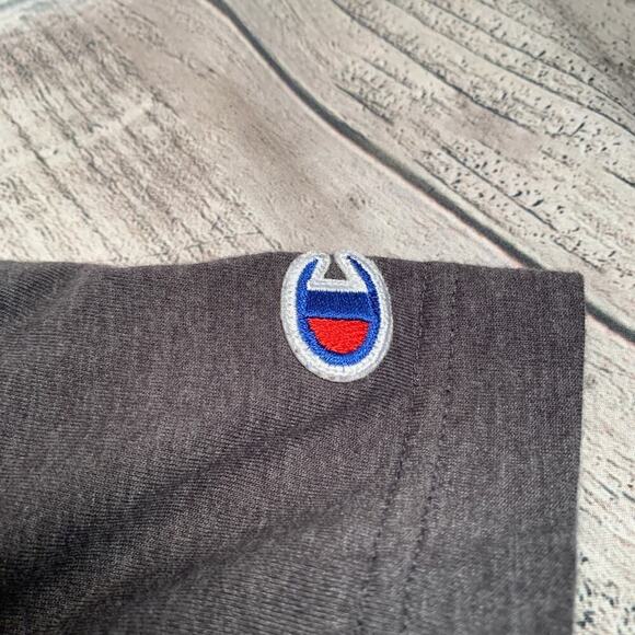 CHAMPION Men’s Charcoal Grey T-Shirt / Size: Medium - Picture 5 of 7
